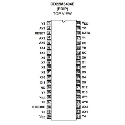 Микросхема CD22M3494E