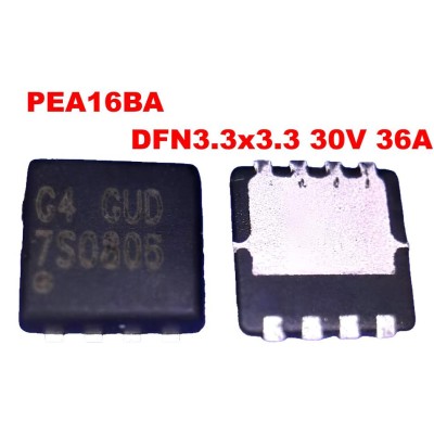 Микросхема PEA16BA G4xxx G4 xxx DFN3.3x3.3 30V 36A Bulk