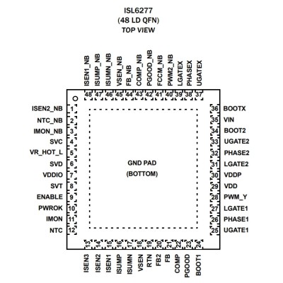 Микросхема ISL6277AHRZ Bulk
