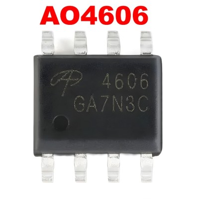 Микросхема AO4606 NP-Channel MOSFET 30V 6.5A SO-8