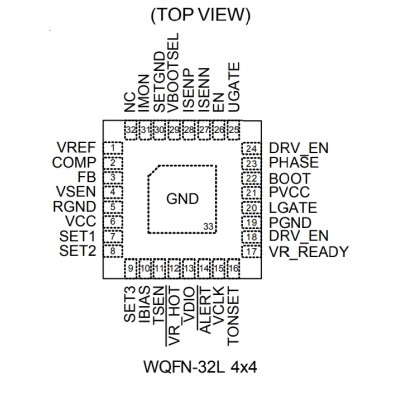 Микросхема RT8199BGQW 3K=