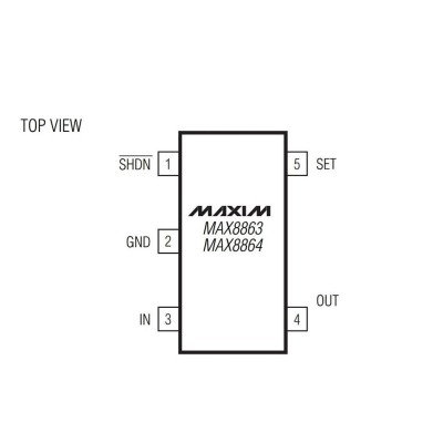Микросхема MAX8864T