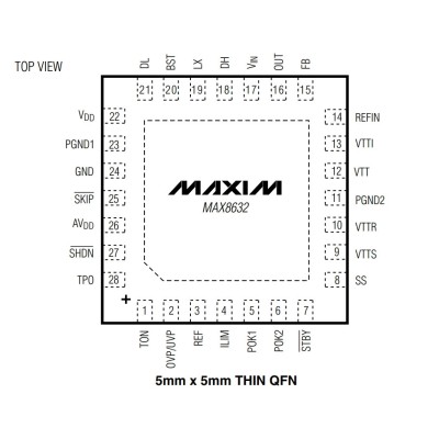 Микросхема MAX8632ETI
