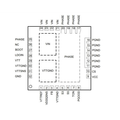 Микросхема APW8861QBI-TRG Bulk