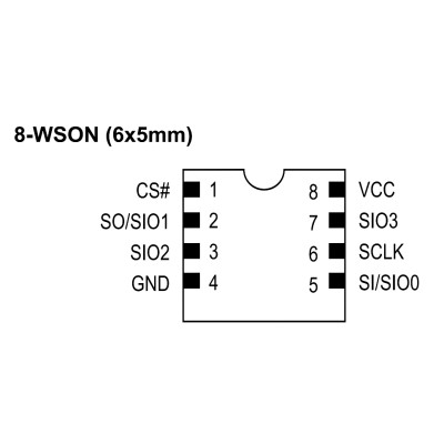 Микросхема MX25U6473FZNI-10G