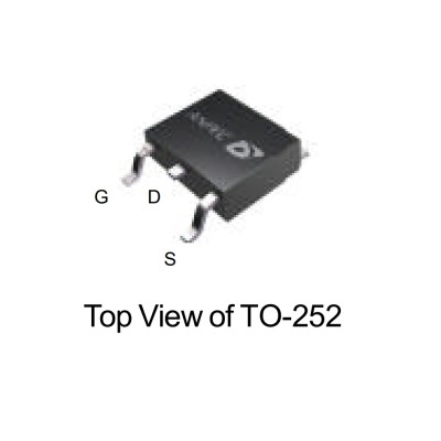Микросхема APM4015P P-Channel MOSFET 40V 45A TO252