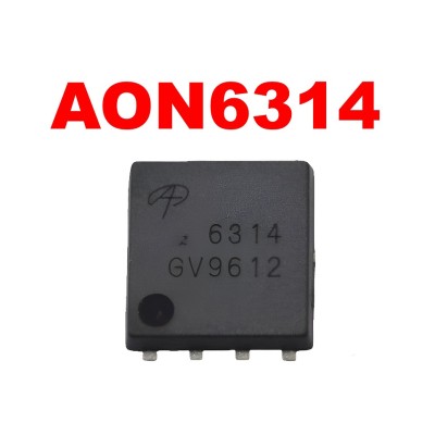 Микросхема AON6314 N-Channel MOSFET 30V 85A DFN5x6