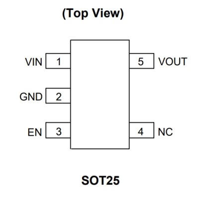 Микросхема AP2112K G3P SOT23-5