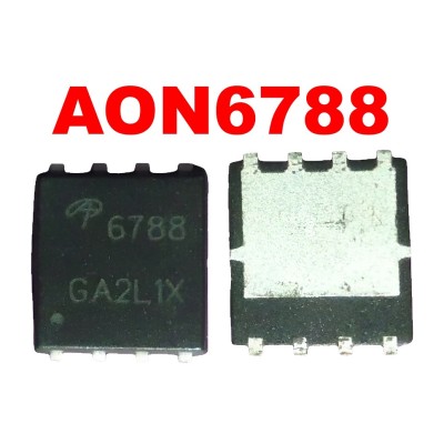 Микросхема AON6788 N-Channel MOSFET 30V 80A DFN5x6