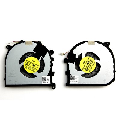 Вентилятор (Кулер) для ноутбука Dell 7510 left+right ORG p/n: 44PG6, XNTR8