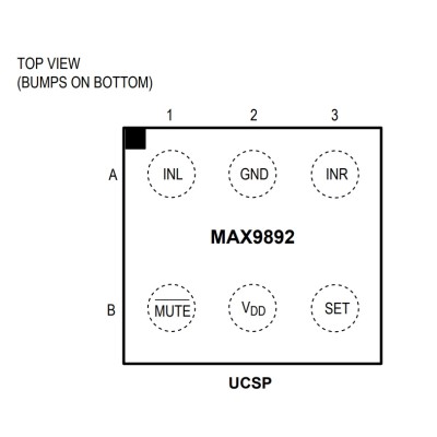 Микросхема MAX9892ELT