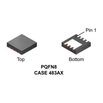Микросхема FDMC6696P P-Channel MOSFET 30V 75A PQFN8