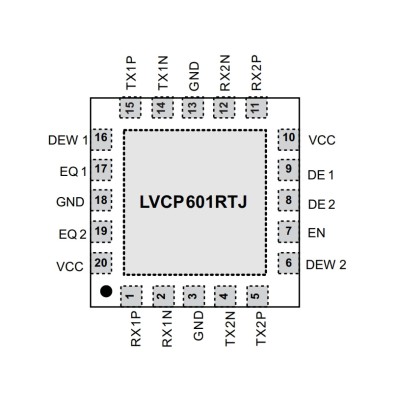 Микросхема SN75LVCP601RTJT