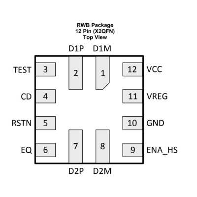 Микросхема TUSB211RWBR