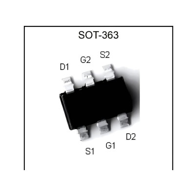 Микросхема MTDK5S6R N-Channel MOSFET 30V 0.25A SOT-363