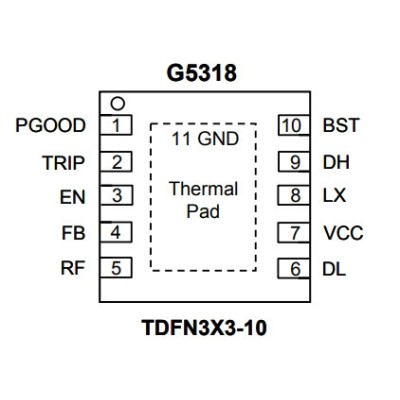 Микросхема G5318RE1U