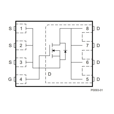 Микросхема CSD17556Q5B