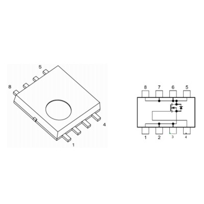 Микросхема TPCA8087 N-Channel MOSFET 30V 56A SOP-ADVANCE