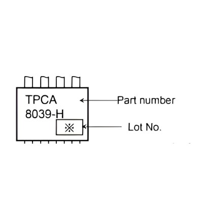 Микросхема TPCA8039-H N-Channel MOSFET 30V 34A SOP-ADVANCE