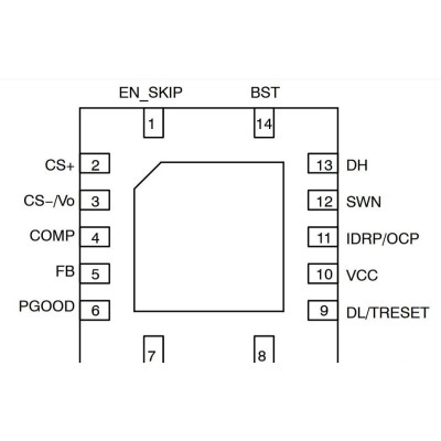 Микросхема NCP5217AMNTXG