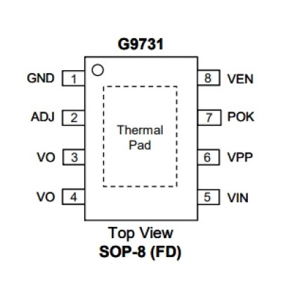 Микросхема G9731F11U