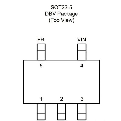 Микросхема TLV62568DBV