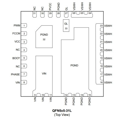 Микросхема AOZ5516QI BR00