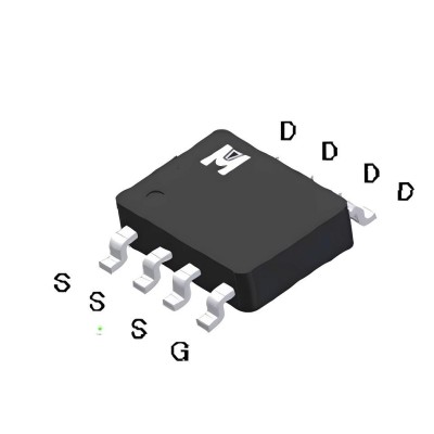 Микросхема EMB14P03G P-Channel MOSFET 30V 12A SOT8