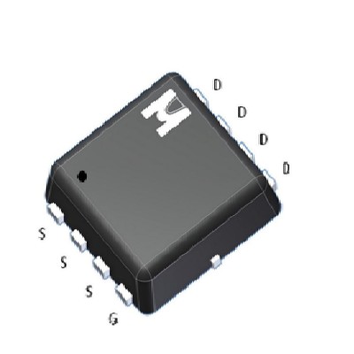 Микросхема EMB12N03V Channel MOSFET 30V 18.5A EDFN3x3