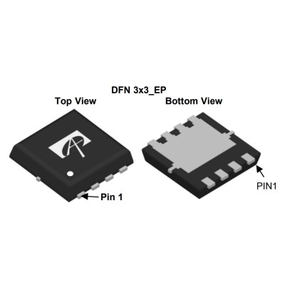 Микросхема AONR21307 P-Channel MOSFET 30V 24A DFN3x3PE
