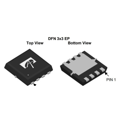 Микросхема AONR36368 N-Channel MOSFET 30V 32A DFN3x3