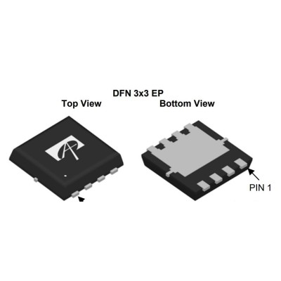 Микросхема AONR36366 N-Channel MOSFET 30V 34A