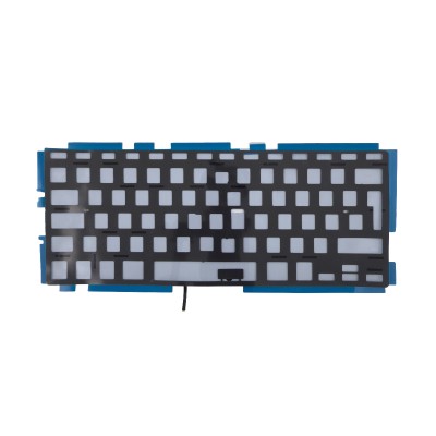 Подсветка клавиатуры для ноутбука MacBook Pro 13" A1278 (2008-2012, Г-образный Enter RU) Черный