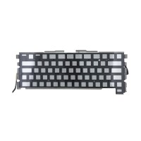 Подсветка клавиатуры для ноутбука MacBook Pro 16" A2141 (2019, прямой Enter RU) Черный