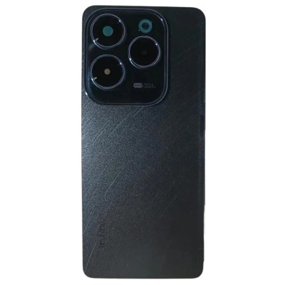 Задняя крышка для Infinix Hot 40 Pro (X6837) Черный - Премиум