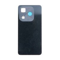 Задняя крышка для Itel P55 4G Черный - Премиум Задняя крышка для Itel P55 4G Черный - Премиум