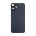 Задняя крышка для iPhone 16 Plus в сборе со стеклом камеры Черный (стекло, логотип) - Премиум