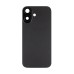Задняя крышка для Apple iPhone 17 в сборе со стеклом камеры Черный (стекло, логотип) - Премиум