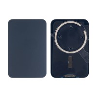 Задняя крышка для Apple iPhone 17 Pro Синий (стекло, логотип) - Премиум