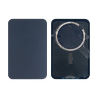 Задняя крышка для Apple iPhone 17 Pro Max Синий (стекло, логотип) - Премиум