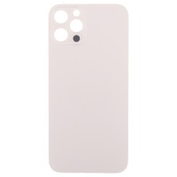 Задняя крышка для Apple iPhone 12 Pro Золото (стекло, узкий вырез под камеру, логотип) - Премиум