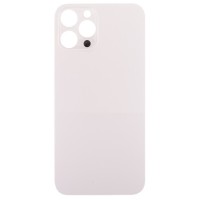 Задняя крышка для iPhone 12 Pro Золото (стекло, широкий вырез под камеру, логотип) - Премиум