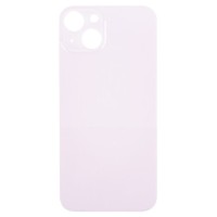 Задняя крышка для Apple iPhone 13 Розовый (стекло, узкий вырез под камеру, логотип) - Премиум