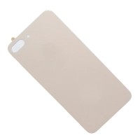 Задняя крышка для iPhone 8 Plus Золото (стекло, широкий вырез под камеру, логотип) - Премиум Задняя крышка для iPhone 8 Plus Золото (стекло, широкий вырез под камеру, логотип) - Премиум