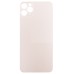 Задняя крышка для iPhone 11 Pro Max Золото (стекло, широкий вырез под камеру, логотип) - Премиум