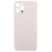 Задняя крышка для Apple iPhone 12 Pro Max Золото (стекло, узкий вырез под камеру, логотип) - Премиум