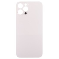 Задняя крышка для iPhone 12 Pro Max Золото (стекло, широкий вырез под камеру, логотип) - Премиум