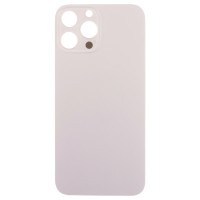 Задняя крышка для Apple iPhone 13 Pro Max Золото (стекло, узкий вырез под камеру, логотип) - Премиум Задняя крышка для Apple iPhone 13 Pro Max Золото (стекло, узкий вырез под камеру, логотип) - Премиум