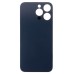 Задняя крышка для iPhone 14 Pro Max Золото (стекло, широкий вырез под камеру, логотип) - Премиум