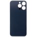 Задняя крышка для iPhone 14 Pro Max Белый (стекло, широкий вырез под камеру, логотип) - Премиум
